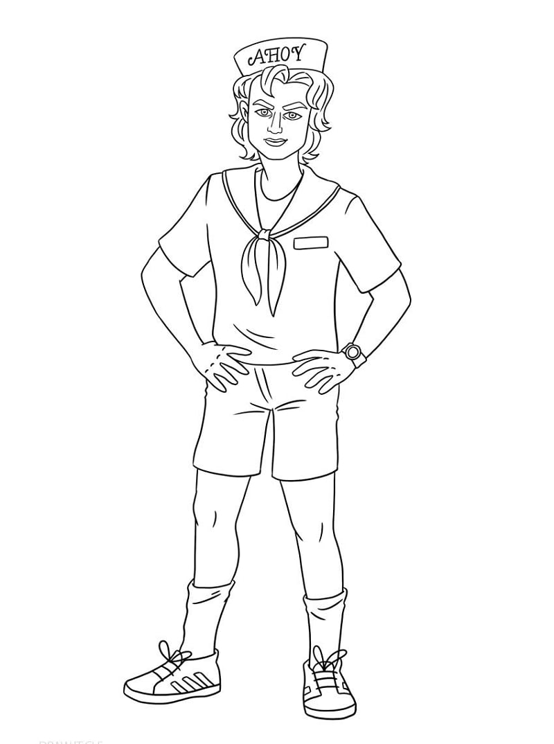 √ Free Stranger Things Coloring Pages : Pin On Coloring Print / Click