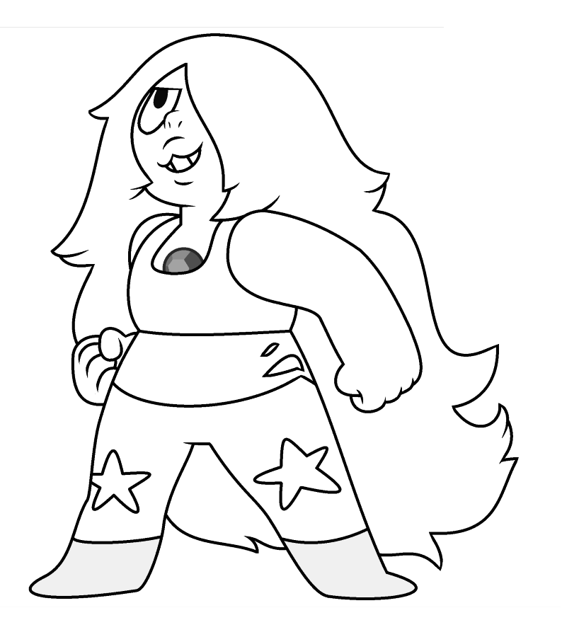 Download Steven Universe Amethyst Coloring Page - Free Printable Coloring Pages for Kids