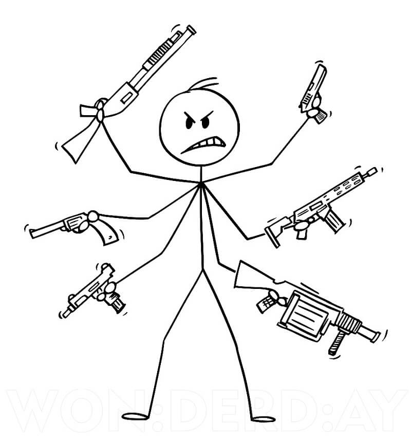 hitman coloring pages