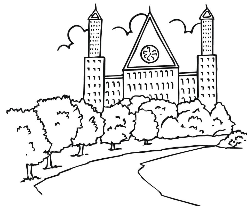 Sweden's Flag Coloring Page - Free Printable Coloring Pages for Kids