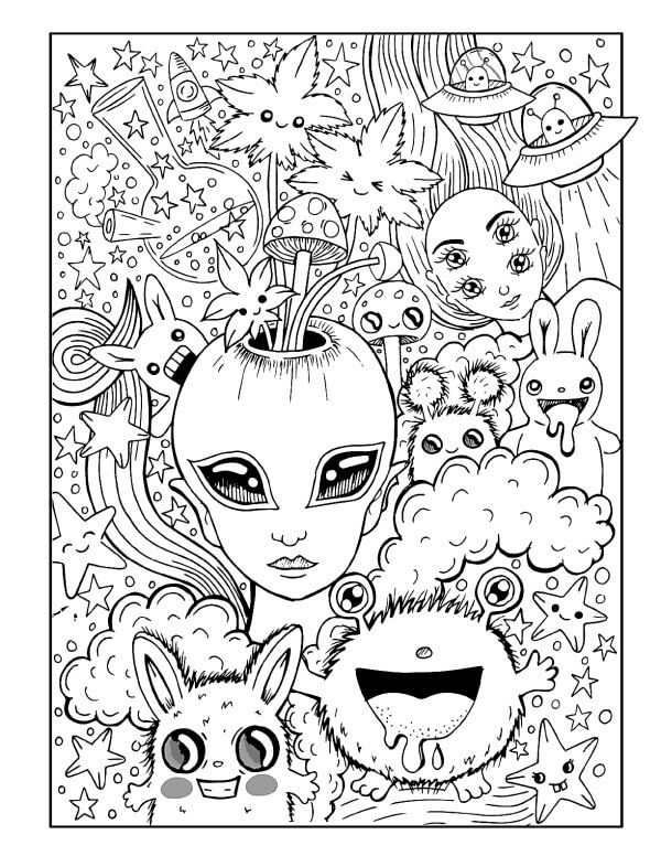 Stoner Coloring Pages Free Printable Coloring Pages for Kids