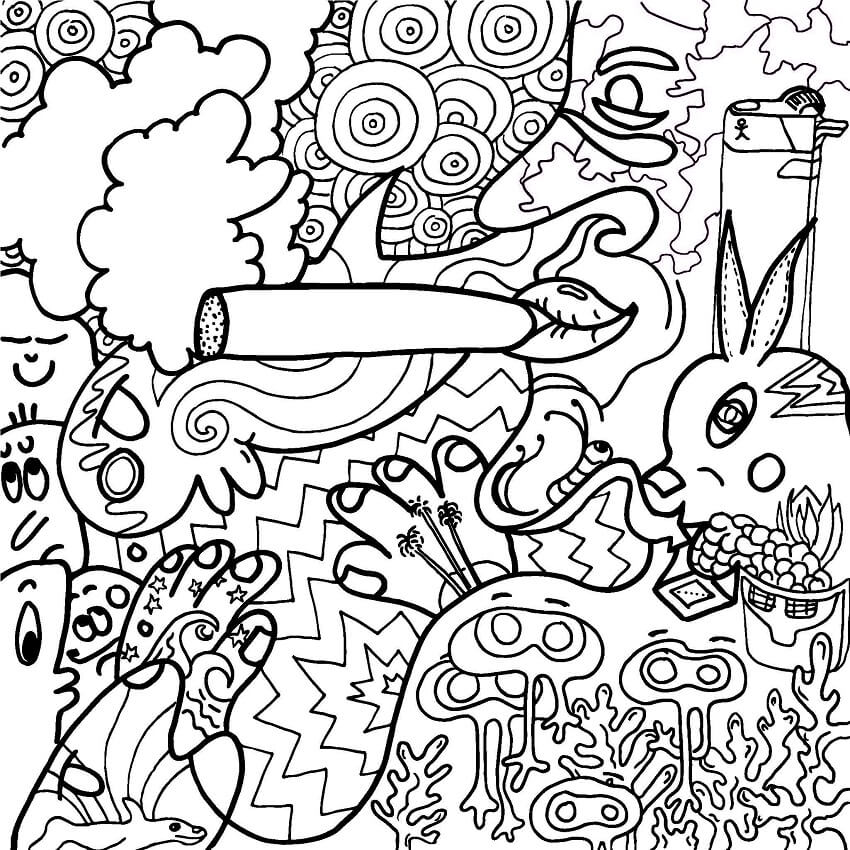 Stoner 5 Coloring Page - Free Printable Coloring Pages For Kids