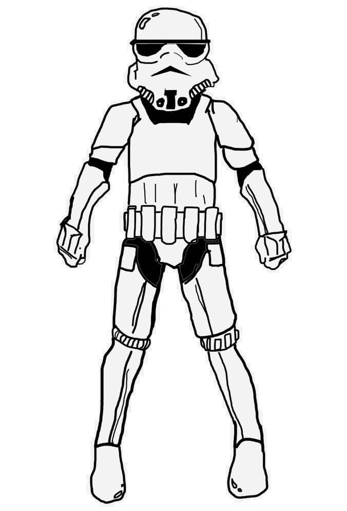 Stormtrooper Coloring Pages - Free Printable Coloring Pages for Kids
