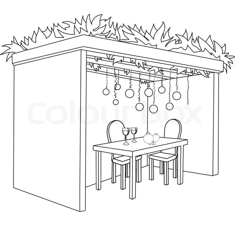 Sukkot Coloring Pages For Kids