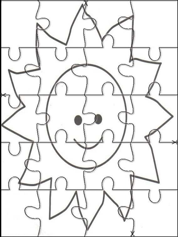 Sun Jigsaw Puzzle