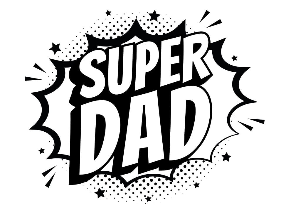 Super Dad Printable