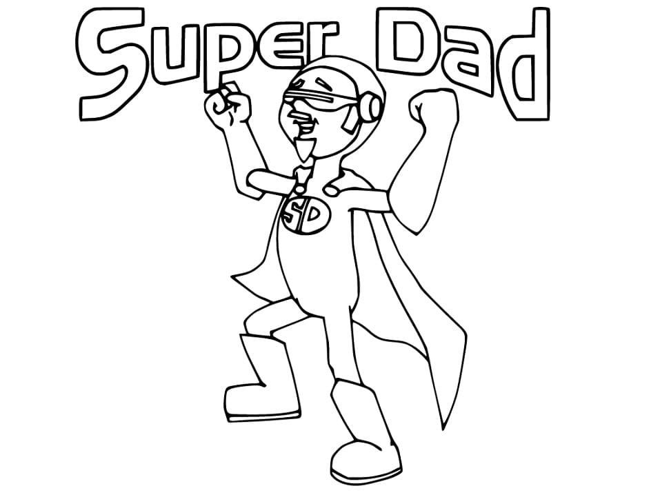 Super Dad to Print