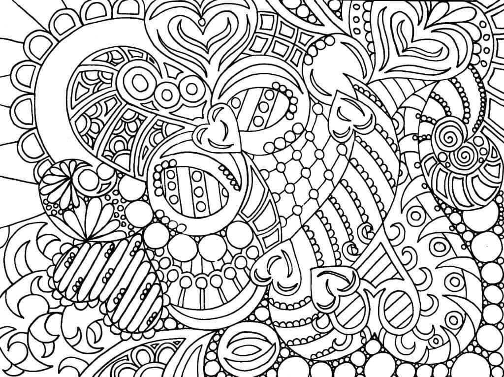 free advanced printable coloring pages
