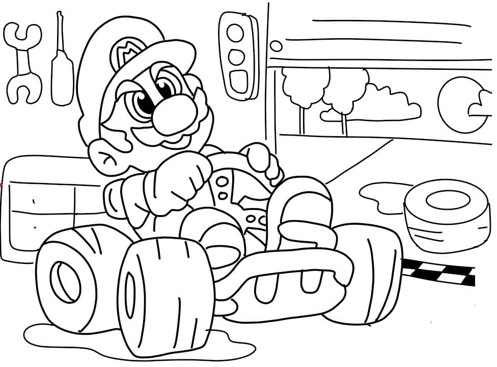 Super Mario Racing