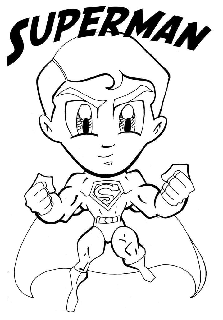 Superman Coloring Pages - Free Printable Coloring Pages for Kids