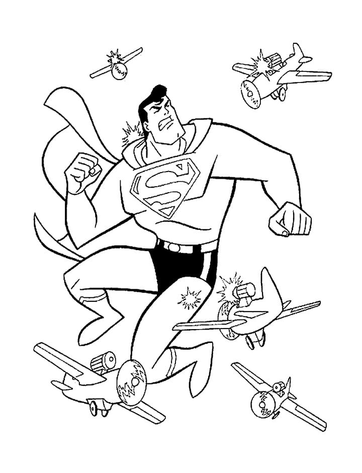 Superman and Toy Planes
