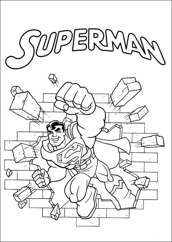 Superman from Super Friends
