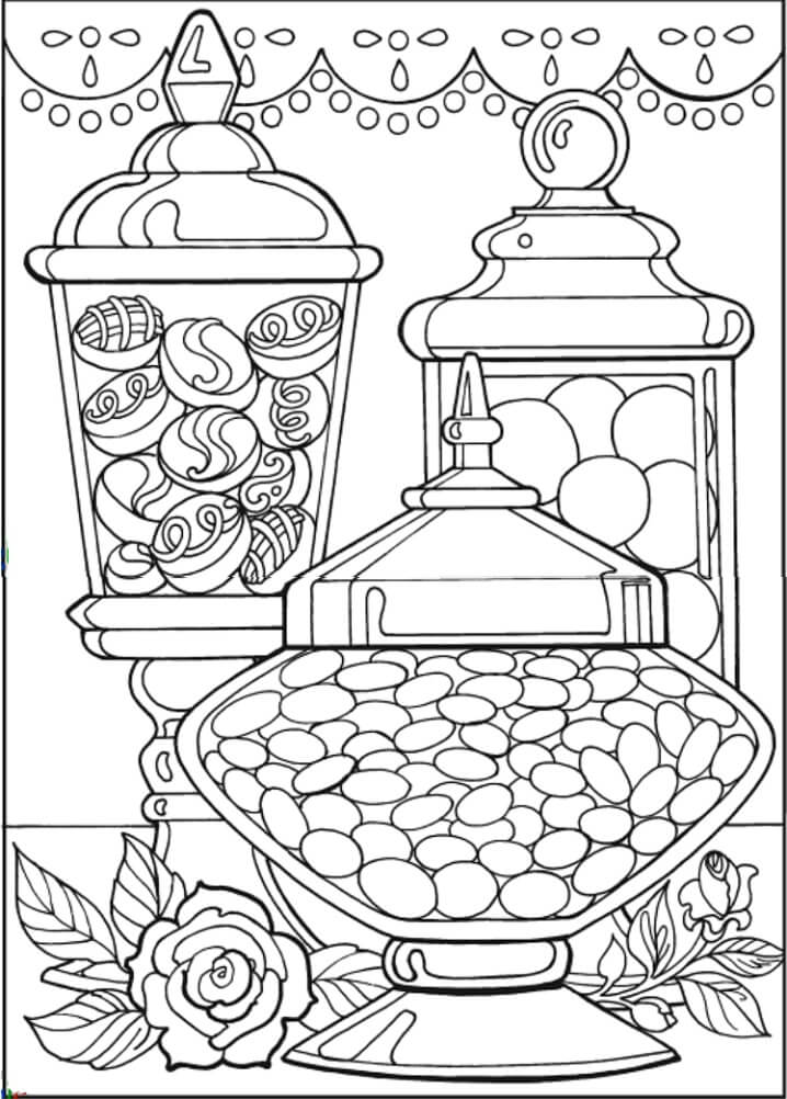 Dessert Coloring Pages Free Printable Coloring Pages for Kids