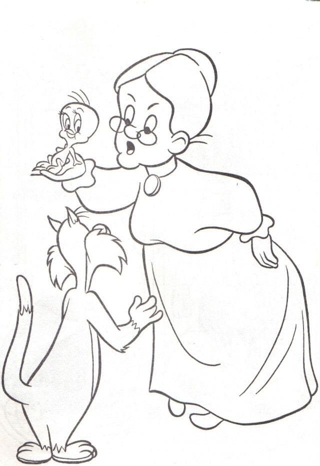 Sylvester and Granny