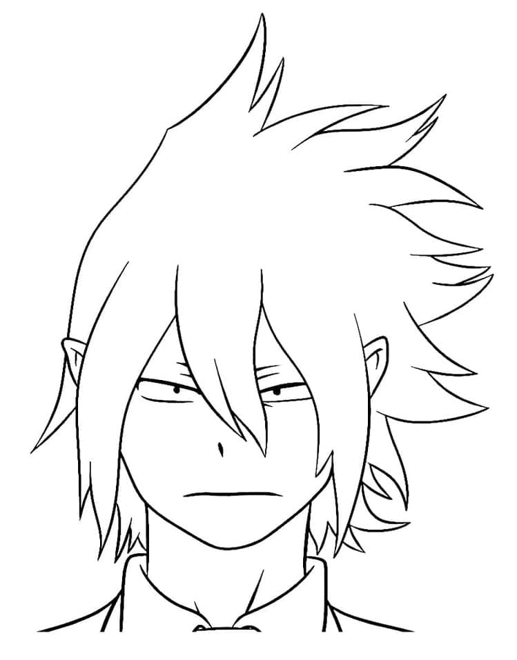 Tamaki Amajiki 2 Coloring Page - Free Printable Coloring Pages for Kids