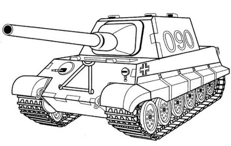 Tank Coloring Pages - Free Printable Coloring Pages for Kids
