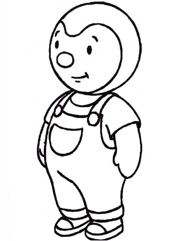 T'choupi 4 Coloring Page - Free Printable Coloring Pages for Kids