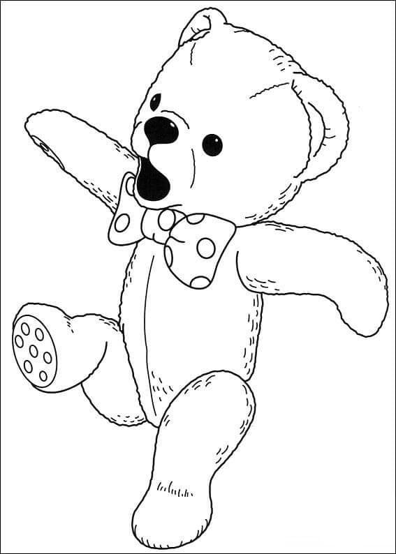 Teddy Bear Falling