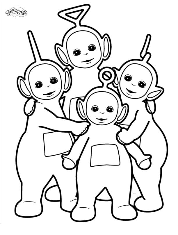 Teletubbies Coloring Pages - Free Printable Coloring Pages for Kids