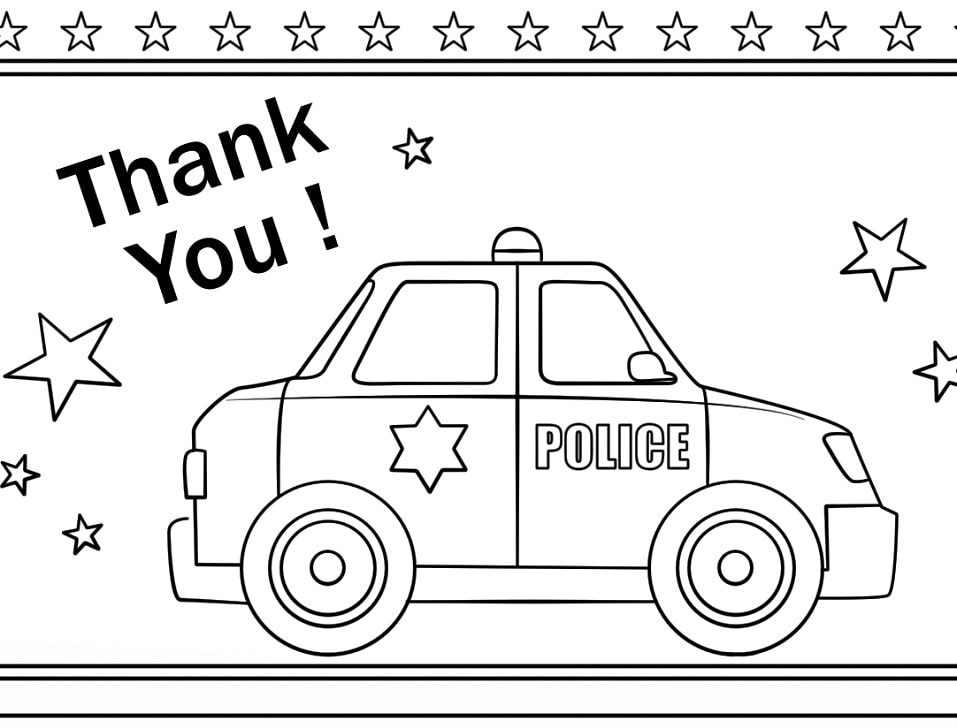 Thank You Police Coloring Page Free Printable Coloring Pages For Kids