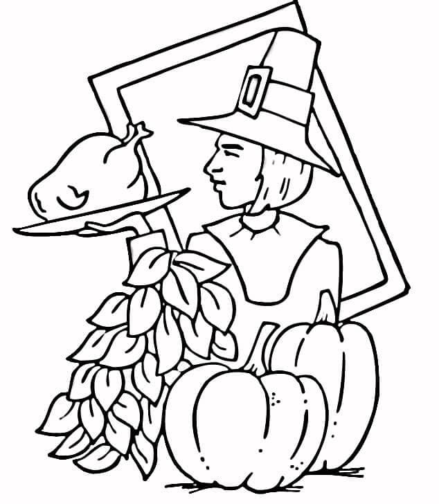 Printable Pilgrims Coloring Page Free Printable Coloring Pages for Kids