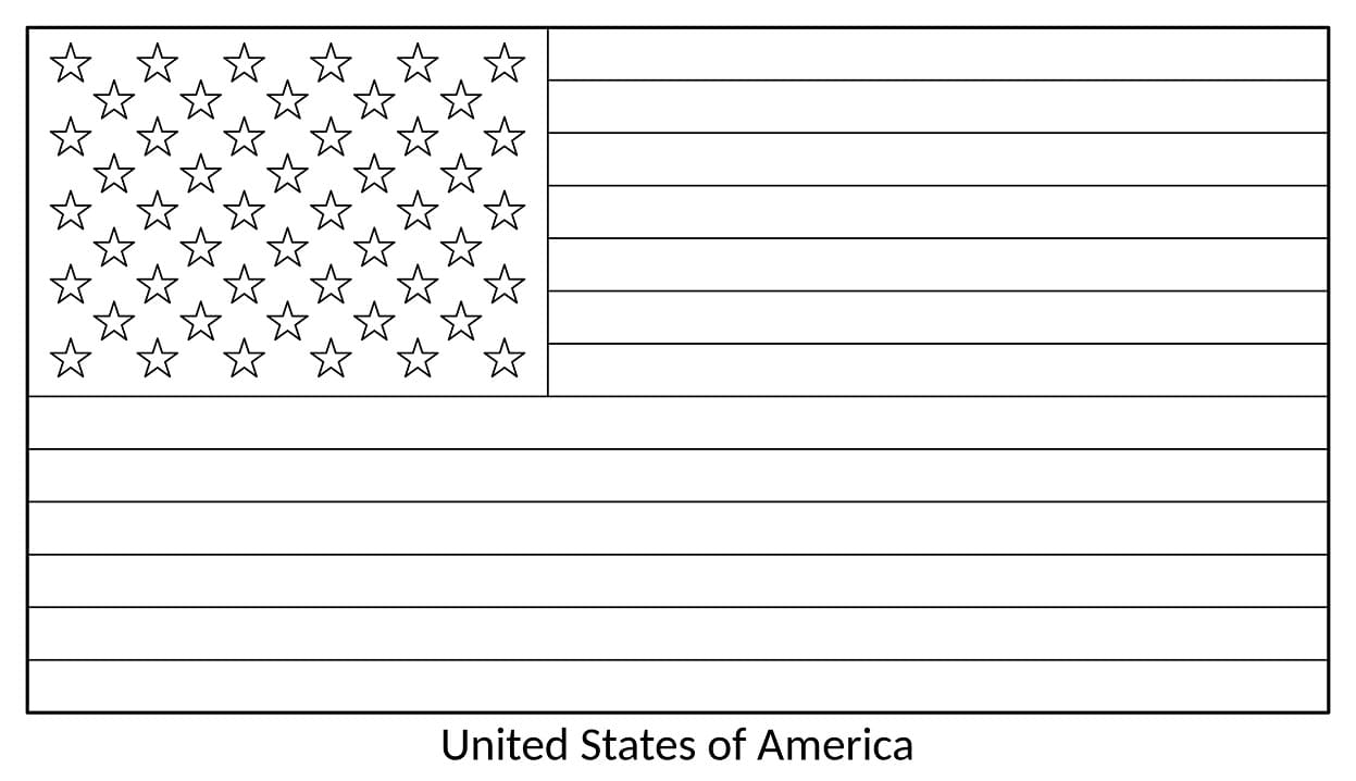 The Flag of United States