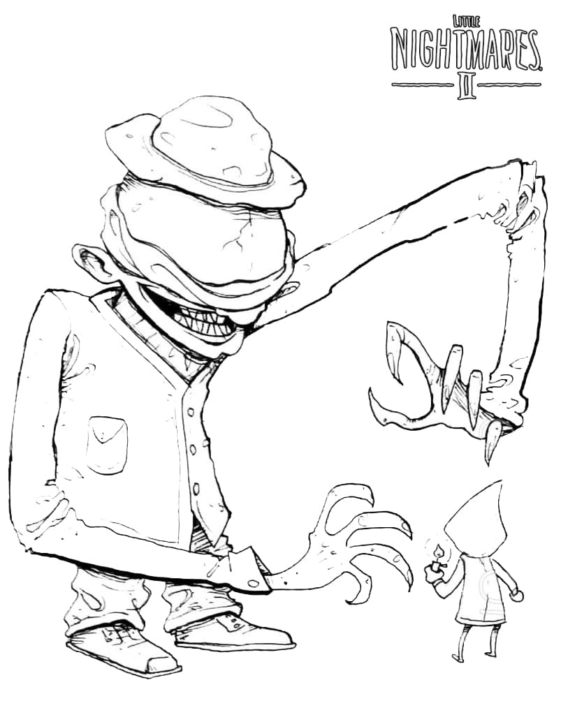 Little Nightmares Coloring Pages - Free Printable Coloring Pages for Kids