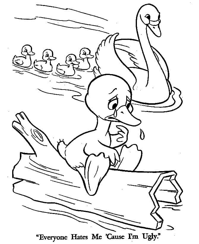 Duckling Coloring Page At Getcolorings Free Printable Colorings The