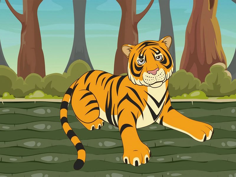 Tiger Jigsaw Puzzle Game for Kids