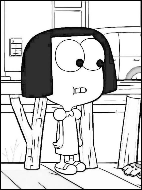 Big City Greens Coloring Pages.
