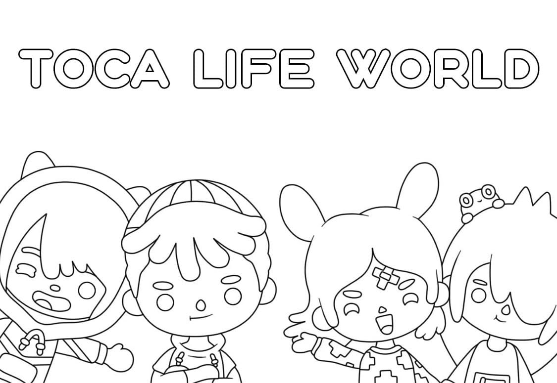 Toca Life Pet Shop Coloring Page Free Printable Coloring Pages for Kids