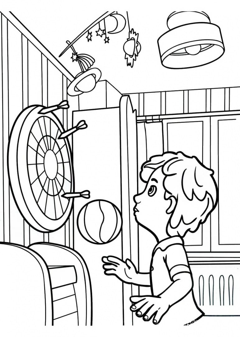 Papus and Masiya Coloring Page - Free Printable Coloring Pages for Kids