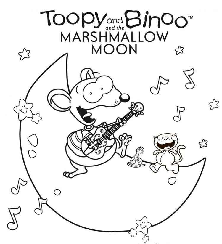 Toopy and Binoo Playing Music