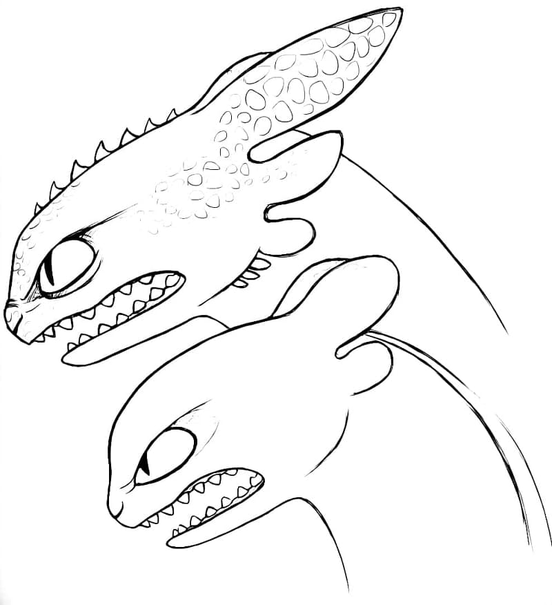 Toothless Coloring Pages - Free Printable Coloring Pages for Kids