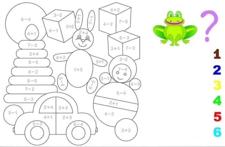 toys math coloring page free printable coloring pages for kids