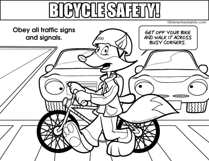 Traffic Signs Bicycle Safety