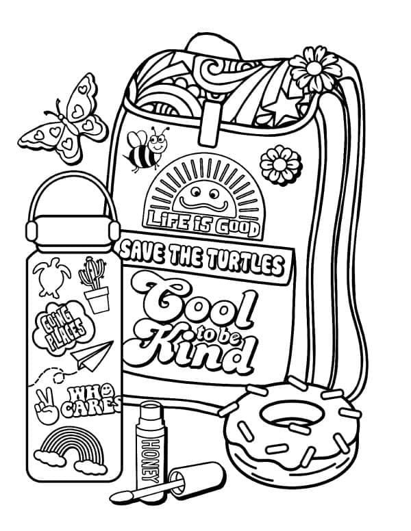 19 Preppy Coloring Pages CarisCeitidh