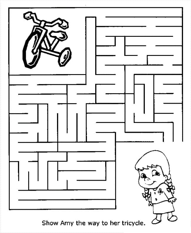 Tricycle Maze