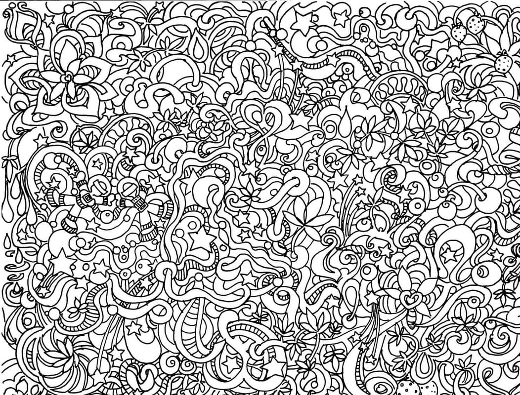 880 Doodle Coloring Pages To Print Best