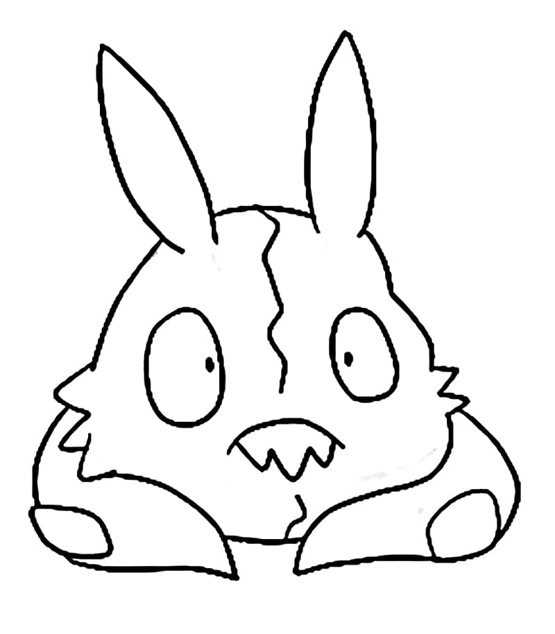 goomy coloring pages