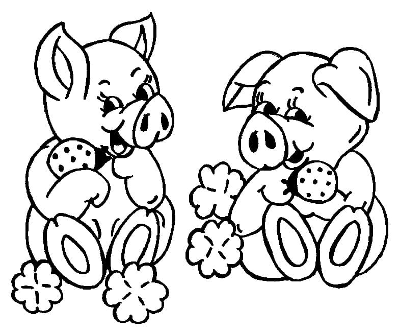 95 Coloring Pages Cute Pig Best Free - Coloring Pages Printable