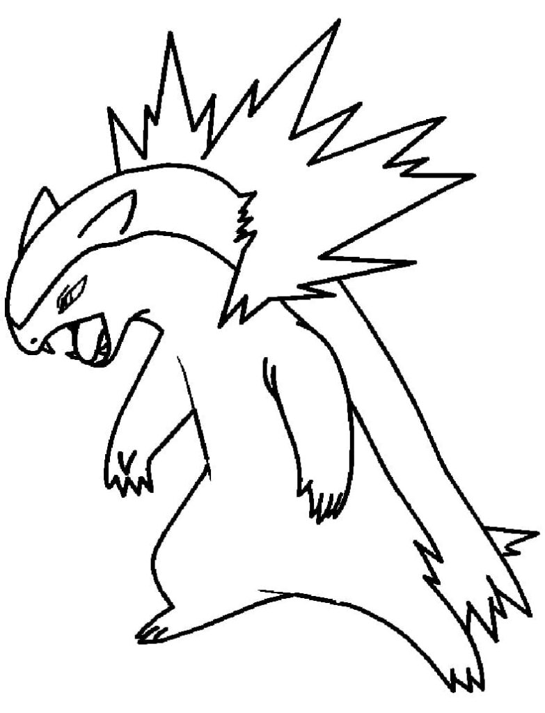 Typhlosion Gen 2 Pokemon