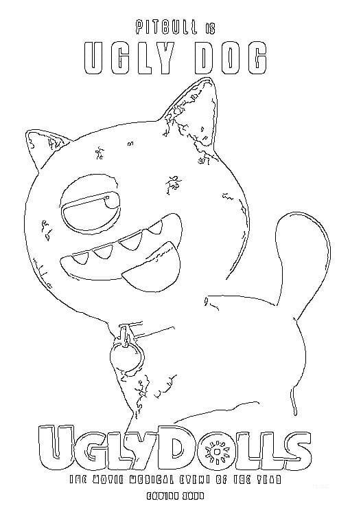 Ugly Dog Coloring Pages Coloring Pages