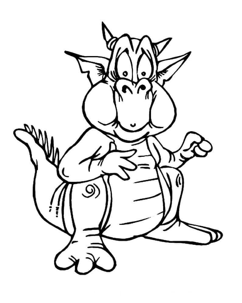 Dragon Coloring Pages - Free Printable Coloring Pages for Kids