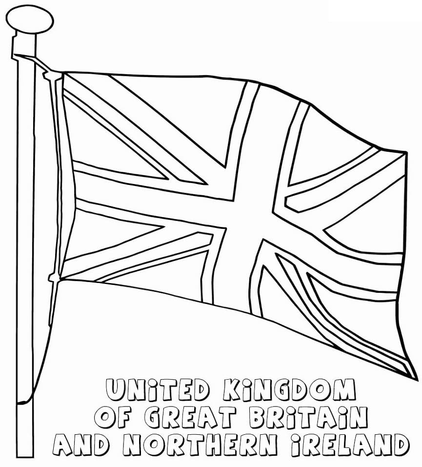 british flag coloring pages