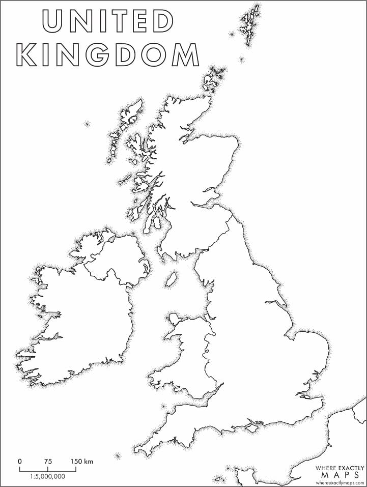 United Kingdom's Map