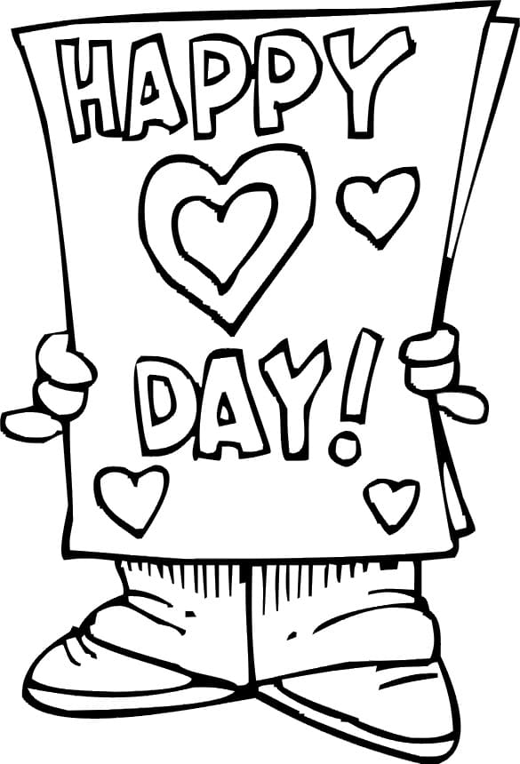 720 Valentines Day Coloring Pages For Dad Best