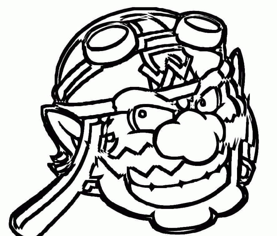 Wario Coloring Pages - Free Printable Coloring Pages for Kids