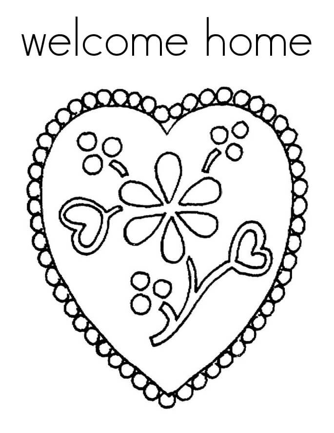 welcome home dad coloring pages