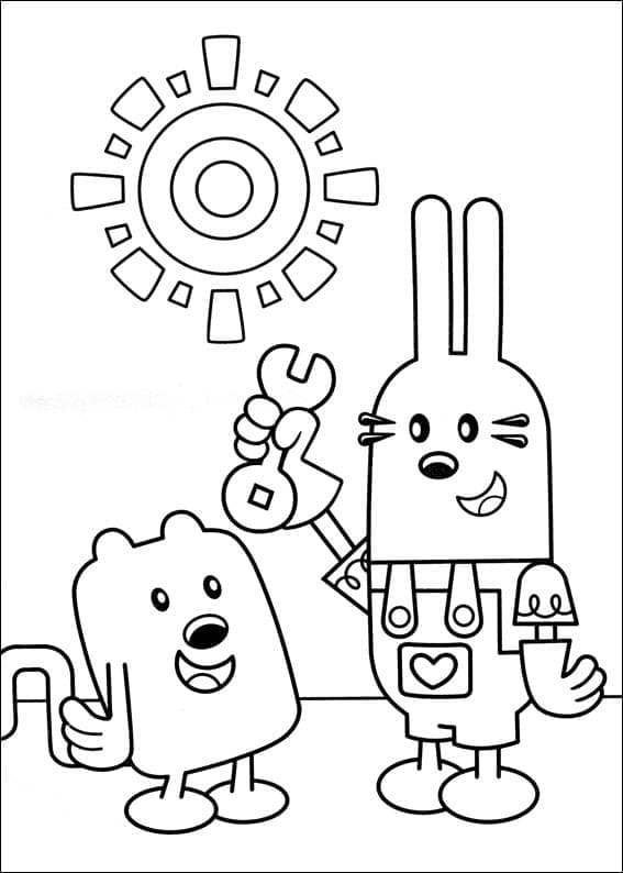 widget coloring pages
